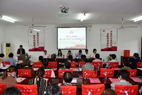 青浦区召开村居妇联换届选举工作现场观摩会